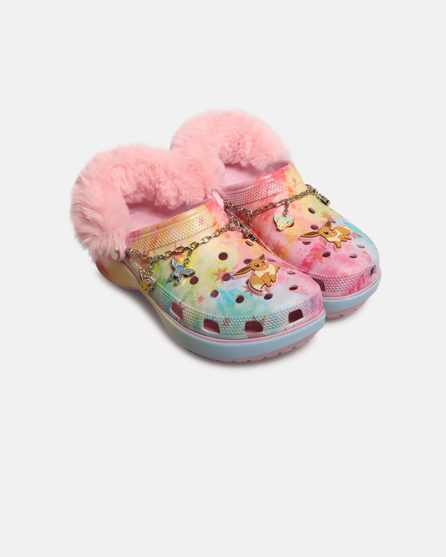 Crocs Women's Pok??mon "Eevee" Platform Clog Multi tennis - style