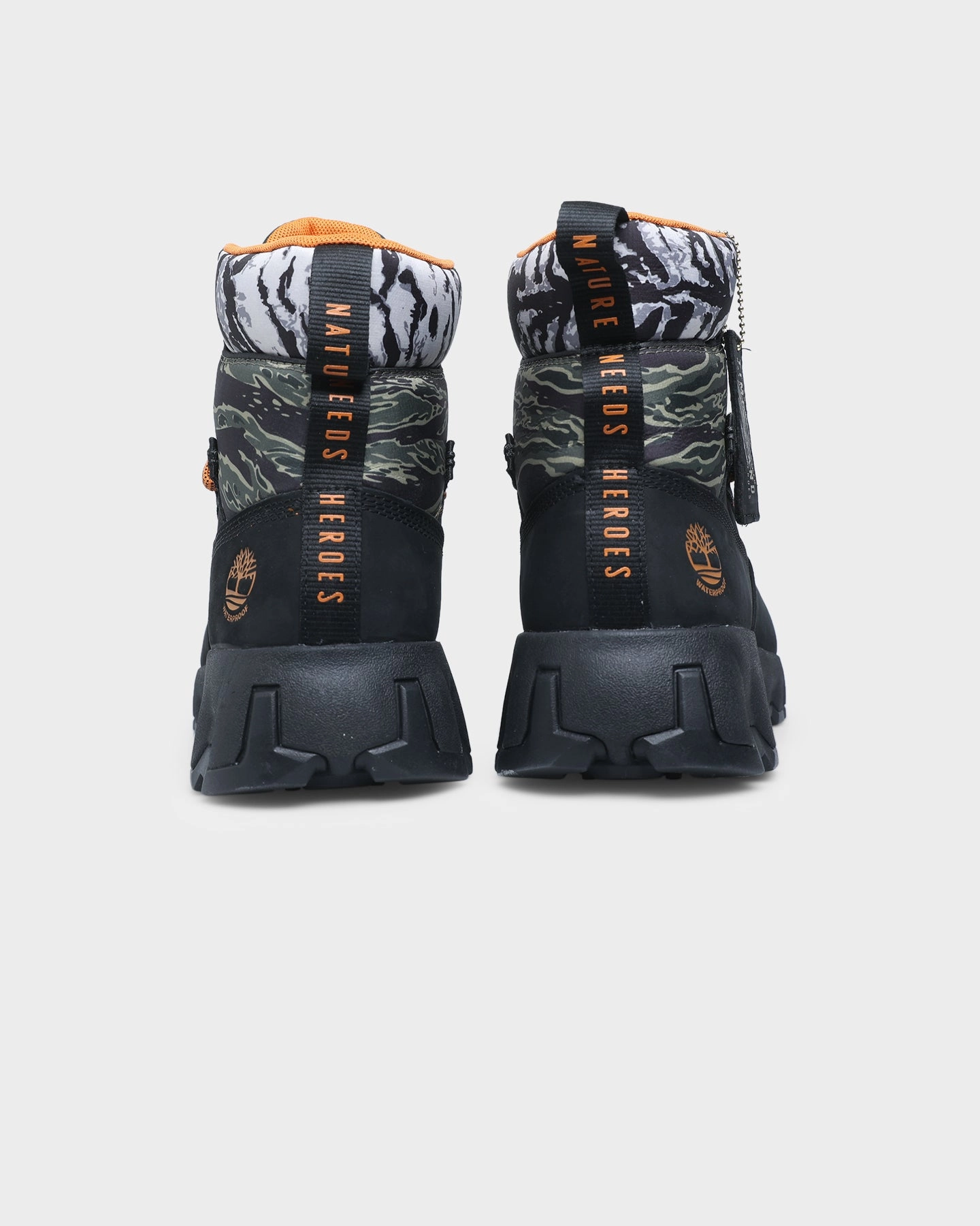 Odor Control Treatment least durable Timberland Green Stride Waterproof Edge Boots Black Nubuck