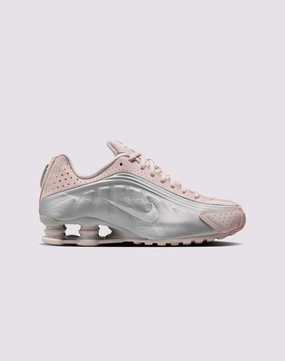 Quick Dry Material Nike Shox R4 "Barely Rose/Mtlc Platinum"