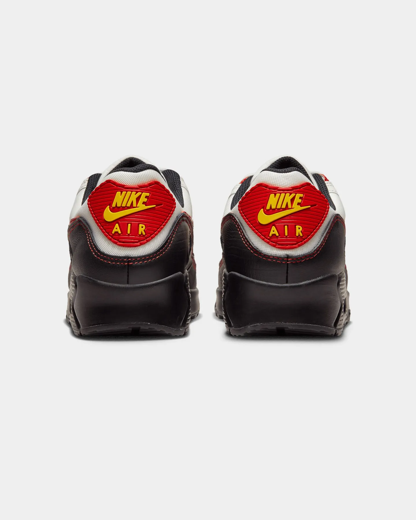 Breathable knit Dynamic Flex Points Nike Air Max 90 SE Sail/University Red