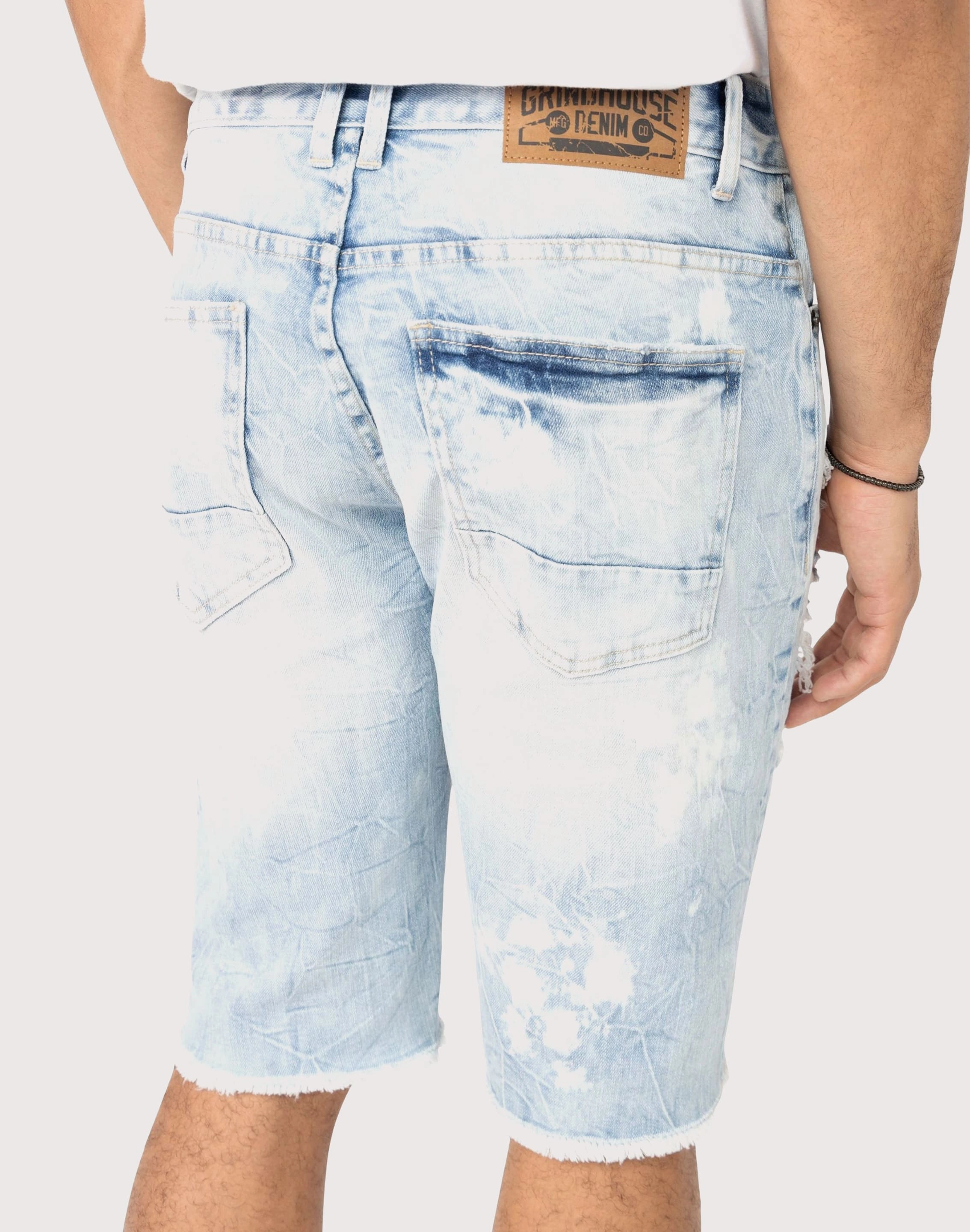 sandal Rebound Core Grindhouse Rip N Repair Denim Shorts