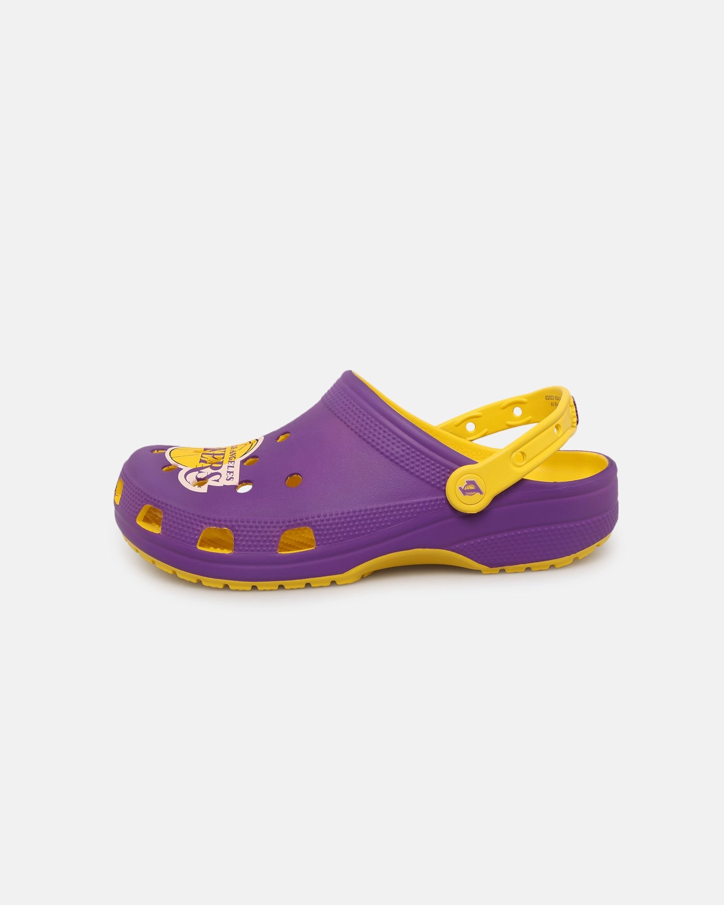 Crocs X NBA Los Angeles Lakers Classic Clog OTC Heat Sealed Seam Technology Pressure Dispersion