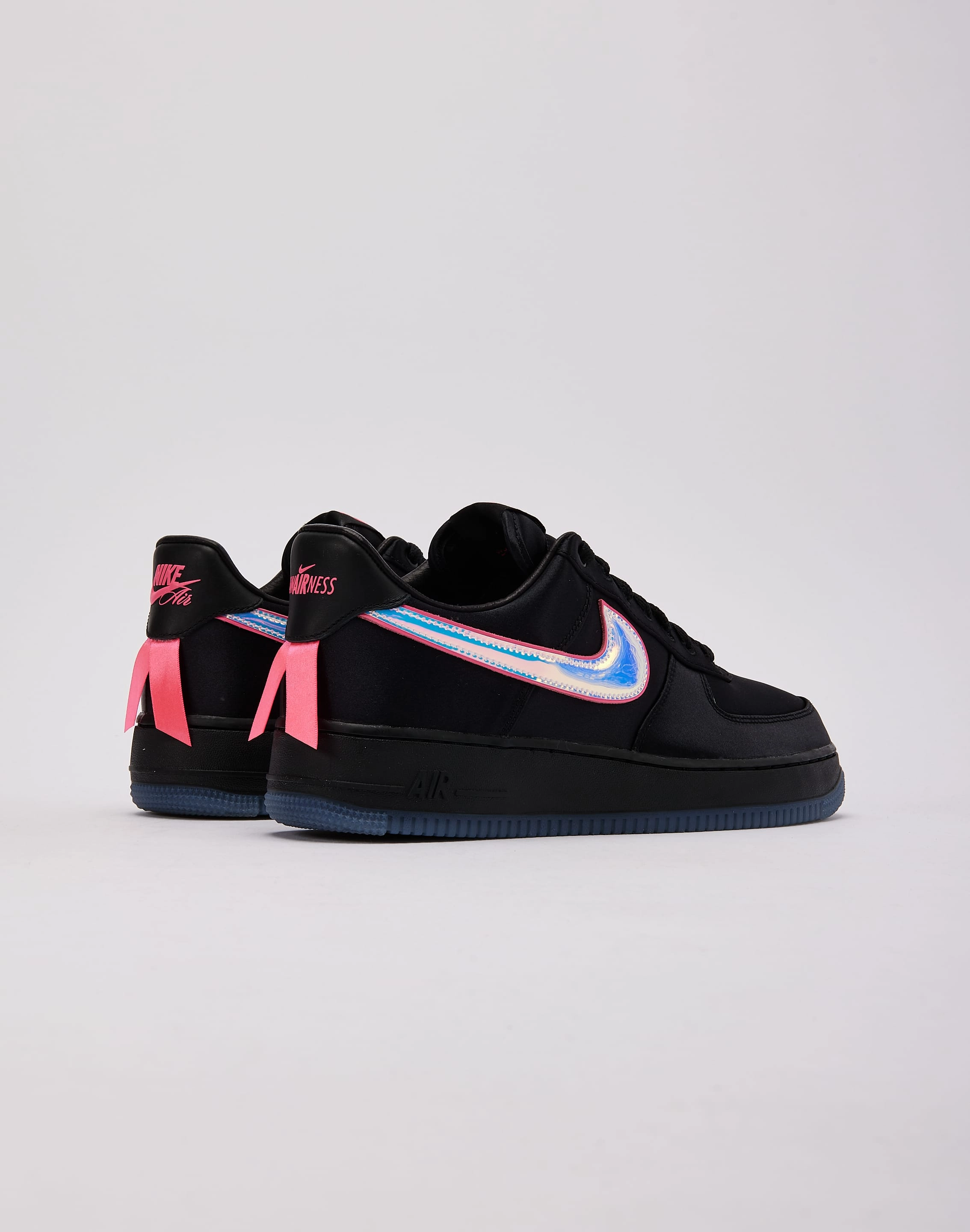 Abrasion Resistant Lining Trail Running Nike Air Force 1 Low LX 'Breast Cancer Awareness' Grade-School