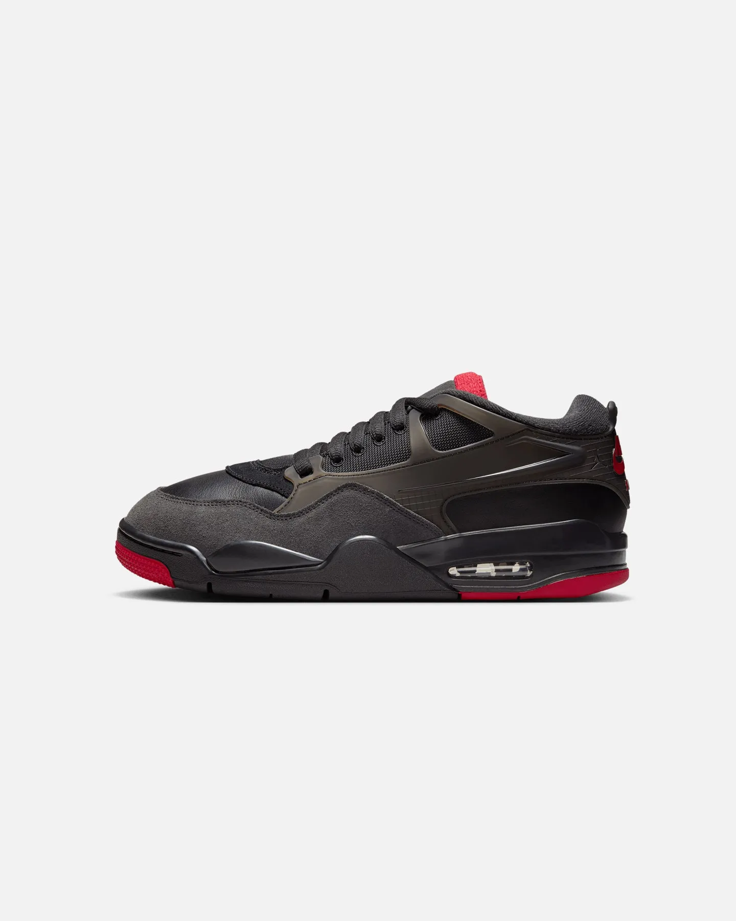 Sleek Profile Bare Feel Jordan Air Jordan 4 RM Black/Varisty Red