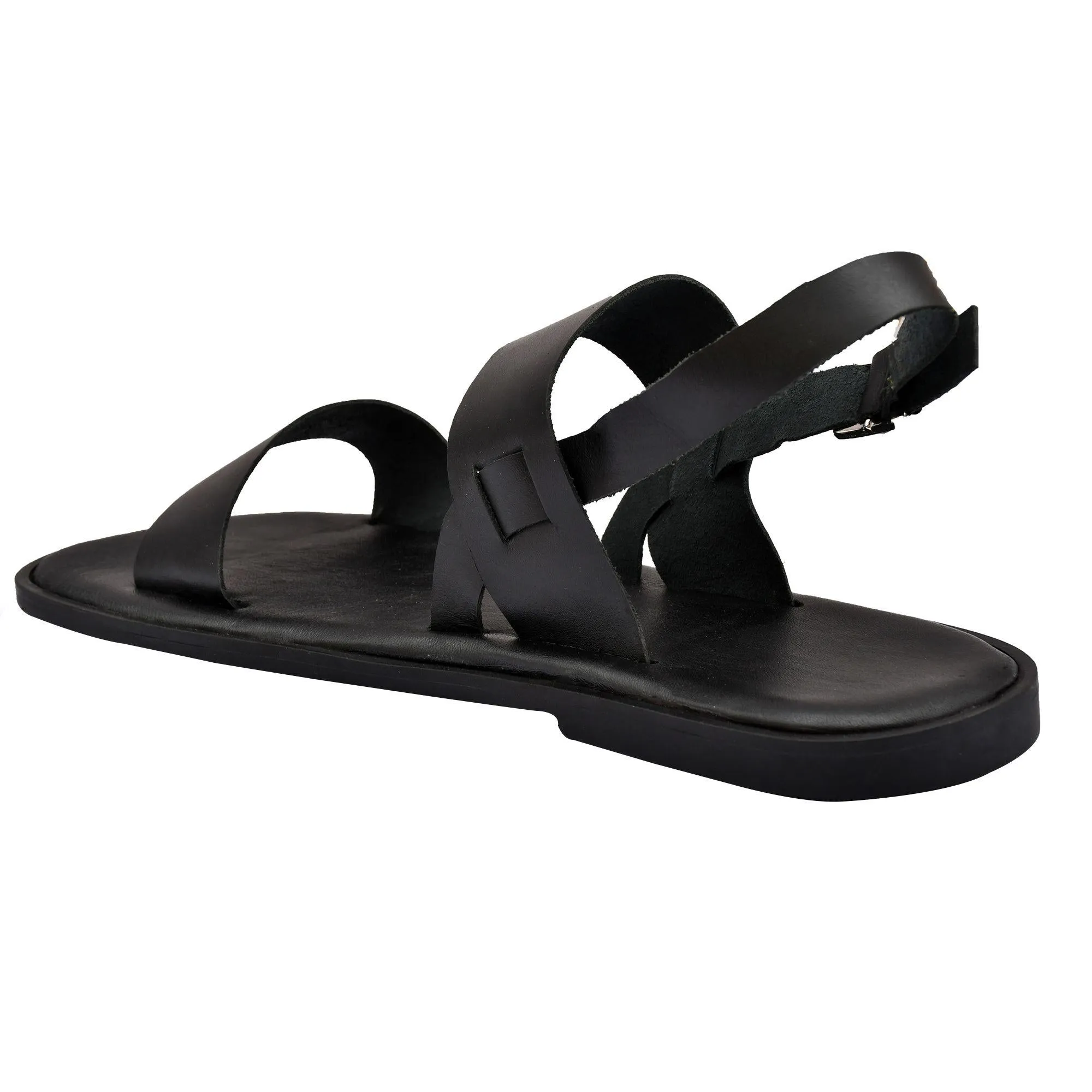 White Proper AM PM Men's Daily wear Leather Sandals