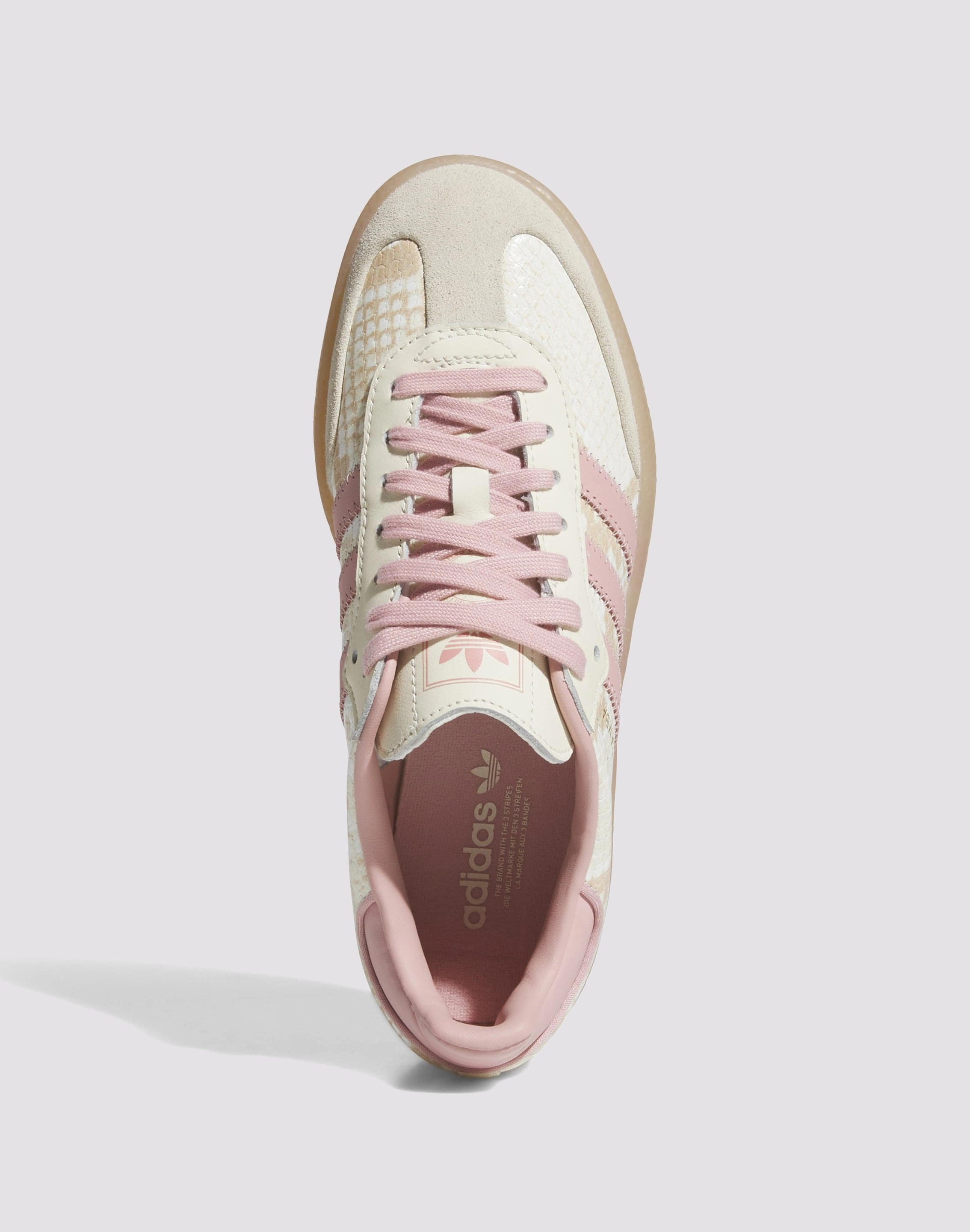 Adidas Originals Sambae "Cream White/Wonder Mauve" Padded shock absorption