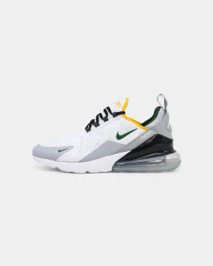 Nike Air Max 270 White/Gorge Green Suede dancing shoes