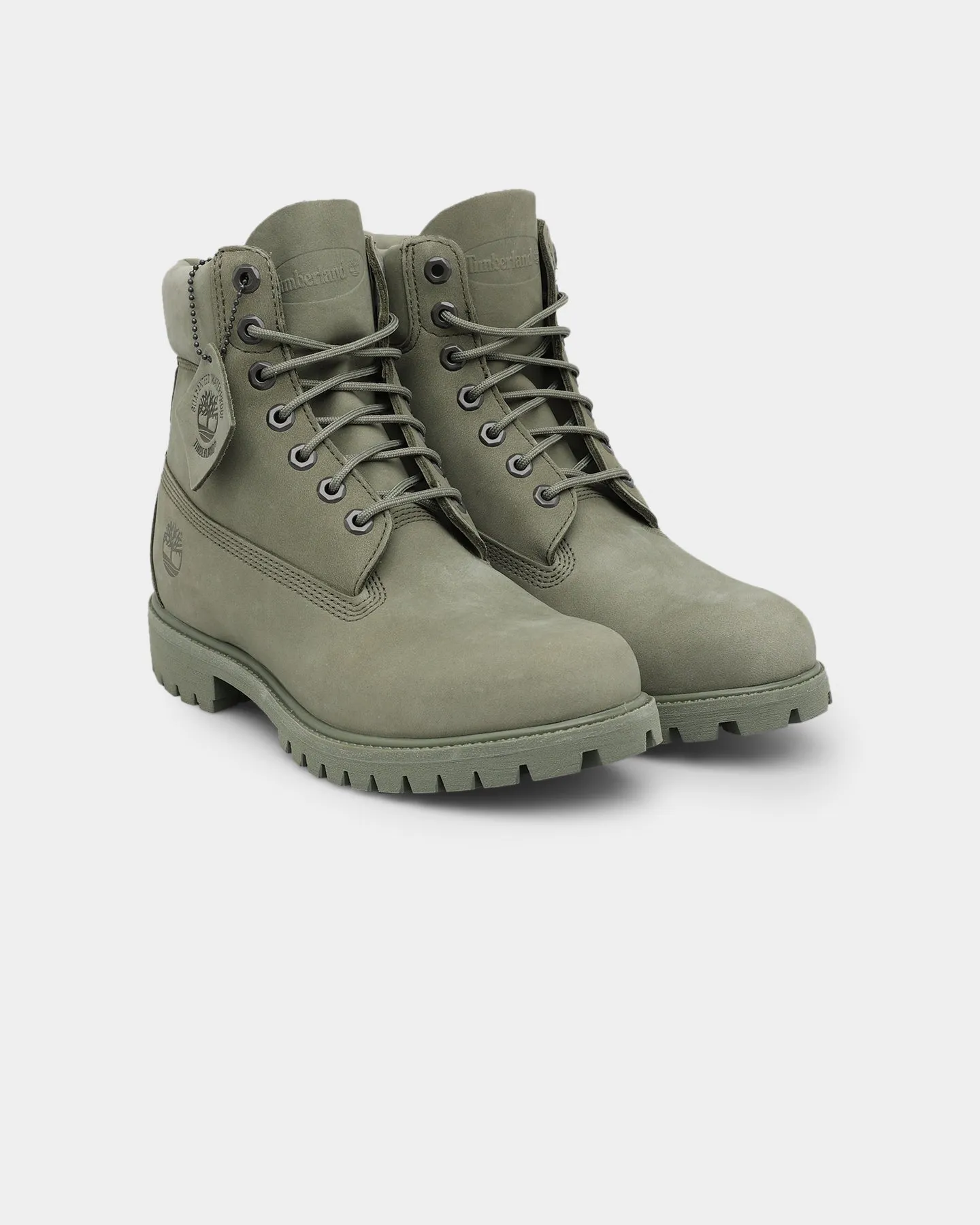 Timberland 6" Premium Boot Olive Eye-Catching