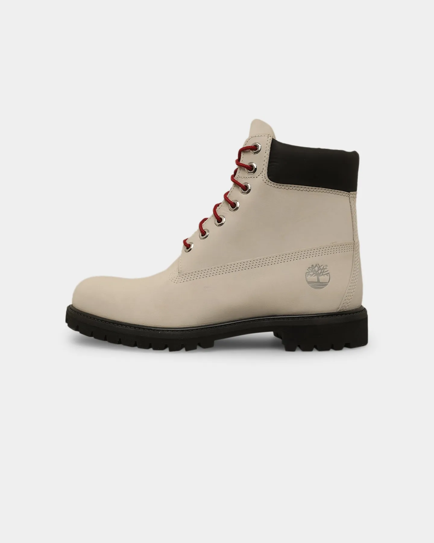 Timberland 6" Premium Boot White Nubuck Iconic wear Trendy