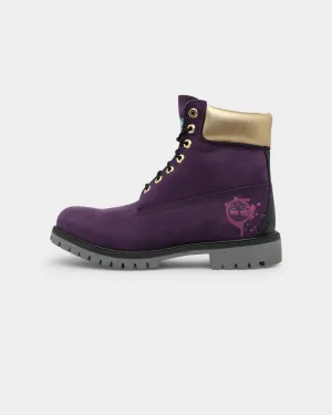 Timberland BMH 6" Premium Boot Purple/Gold Comfort - Focused