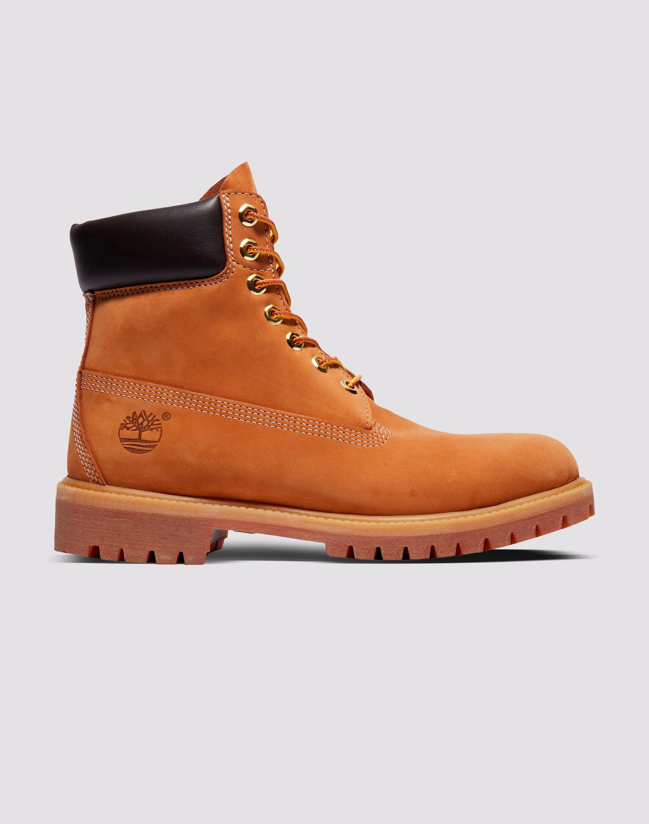 No Tie Timberland Premium 6-Inch Wide Waterproof "Wheat" Boot