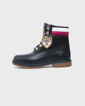 version cultural Timberland Women's 6" Heritage Boot Black/Pink