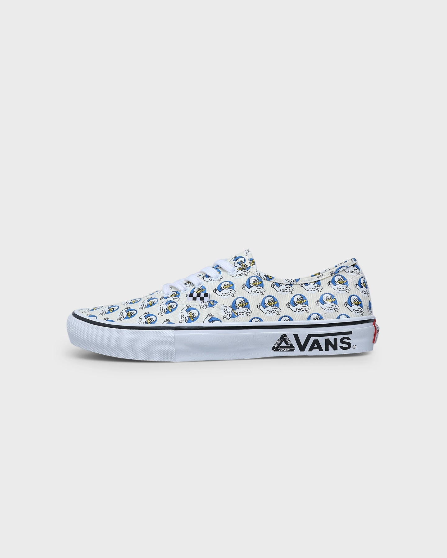 Palace X Vans Skate Authentic Classic White version formal - style