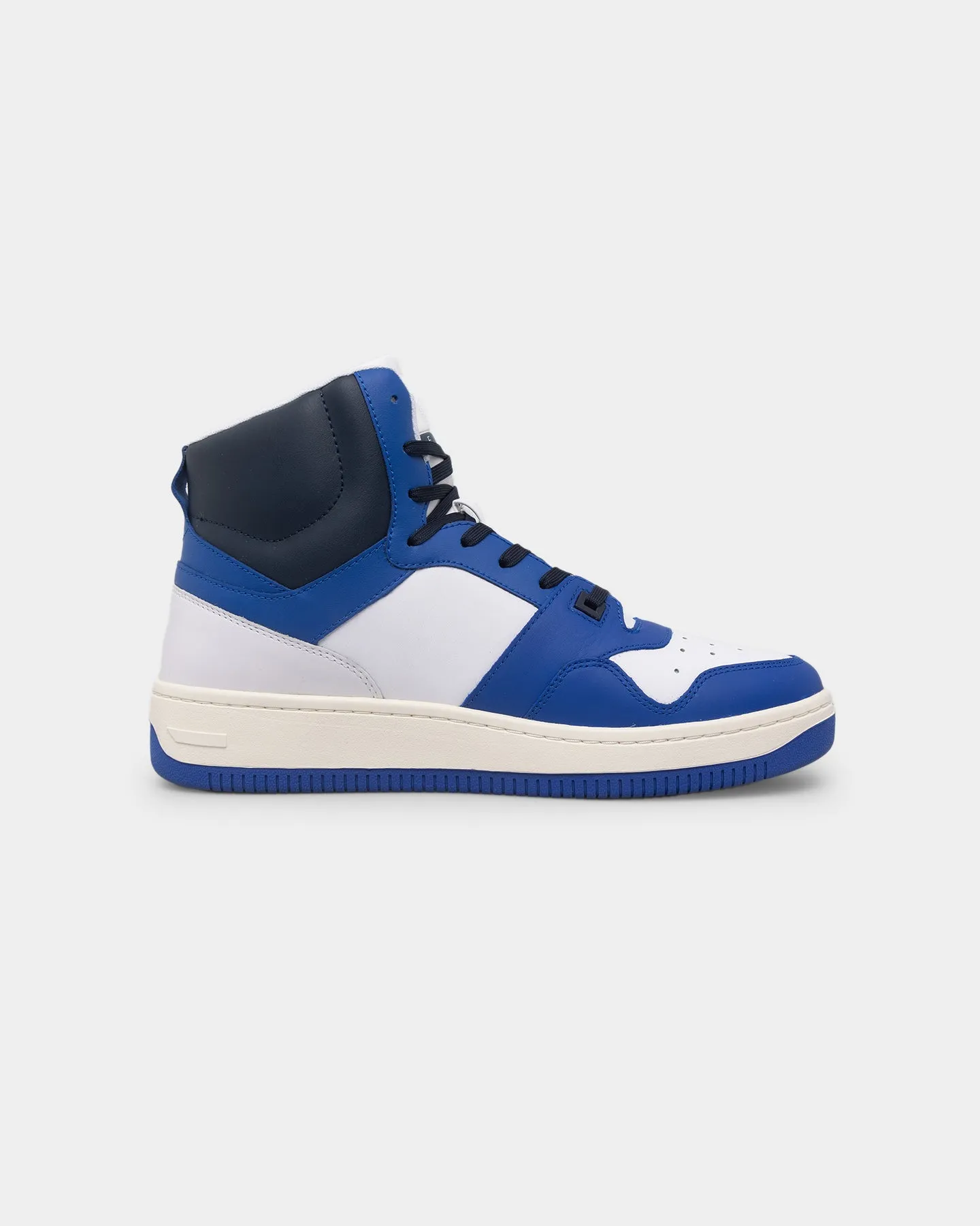 Impact Dispersing Structure Tommy Jeans Mid Cut Basketball Trainers Ultra Blue