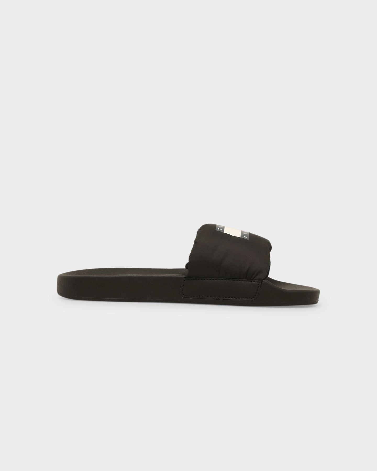 Tommy Jeans Women's Padded Pool Slide Black pool shoes