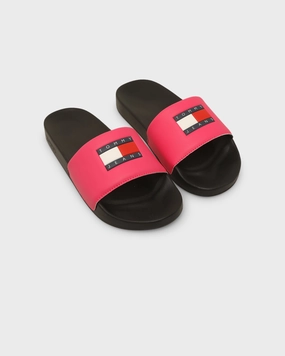 Smart Fit Warm in winter Tommy Jeans Women's Print Pool Slide Jewel Pink