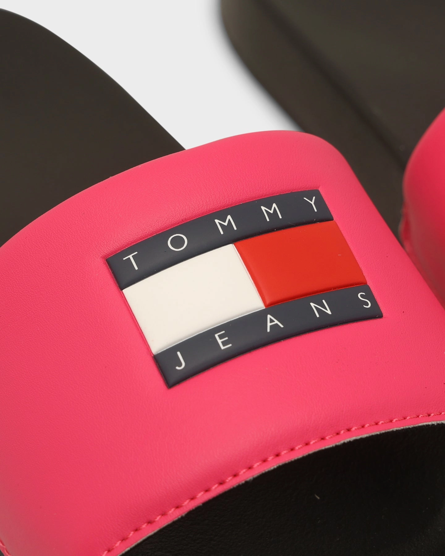 Tommy Jeans Women's Print Pool Slide Jewel Pink Stylish grip