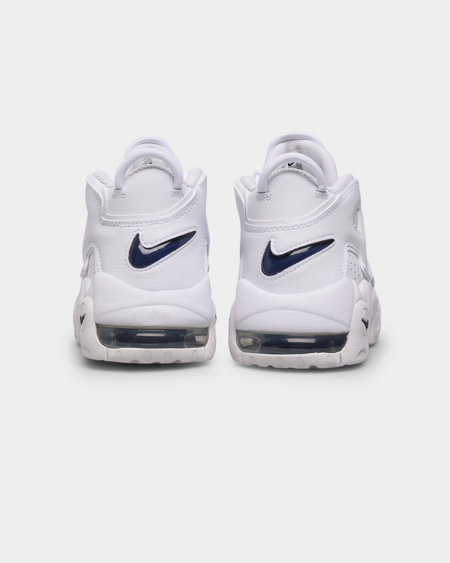 Nike Kid's Air More Uptempo (GS) White/Midnight Navy-White Smooth Soles
