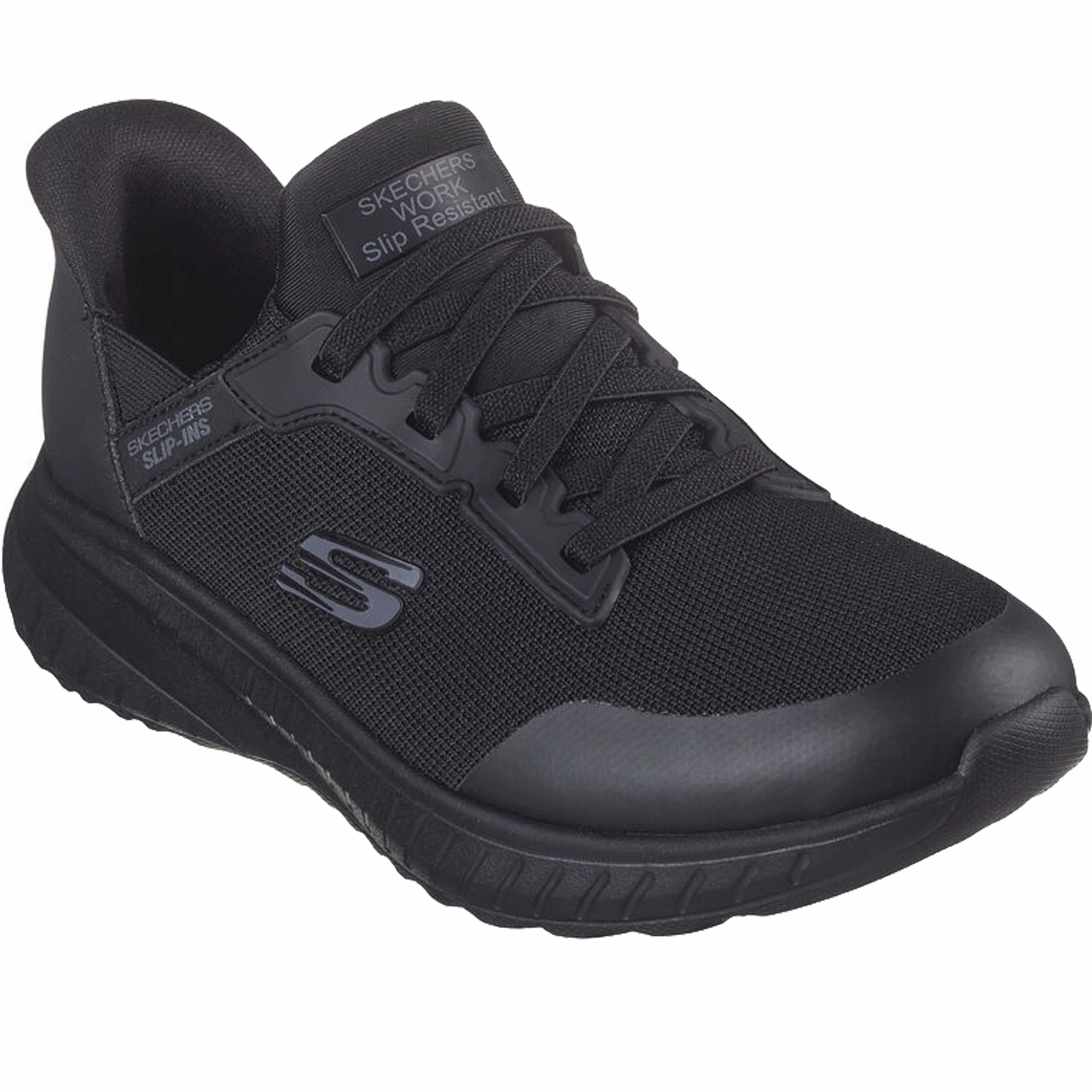 Reactive Cushioning Agile Motion Skechers Women's 108159 Squad Chaos Adelo Slip-Ins Slip Resistant Work Shoes