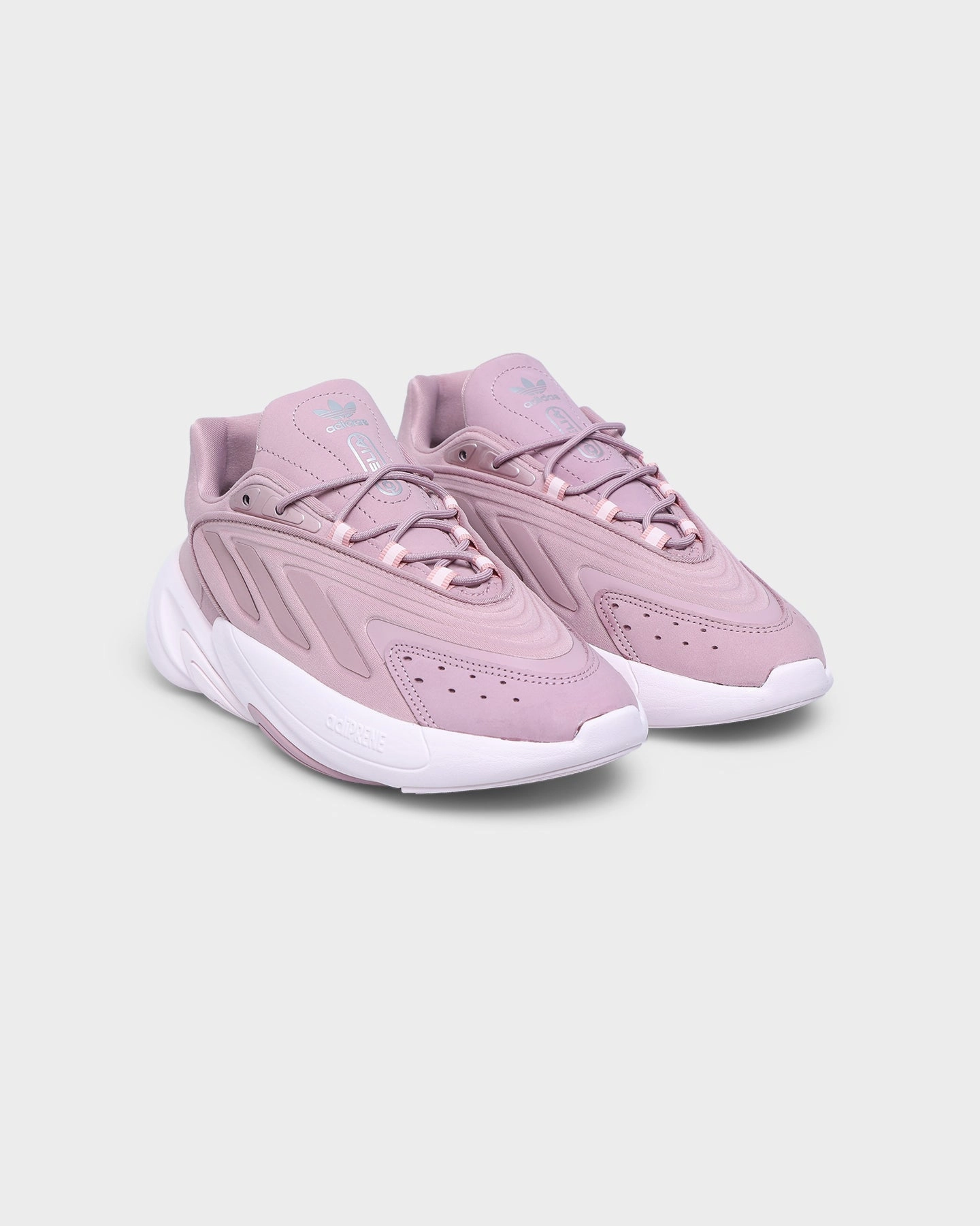 Adidas Women's Ozelia Magic Mauve/Magic Mauve/Almost Pink Unbeatable cushioning Cool Kids