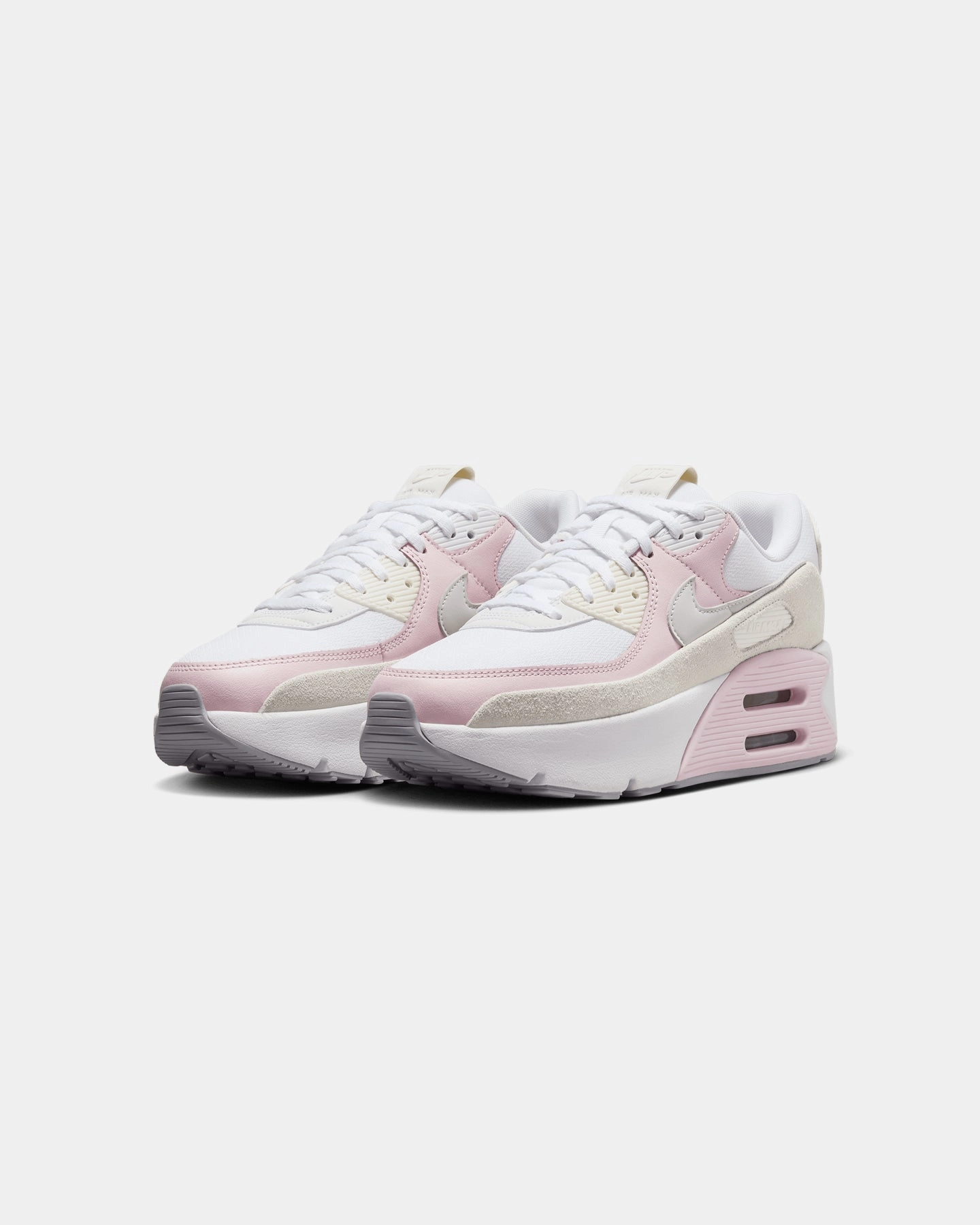 Nike Women's Air Max 90 LV8 White/Photon Dust High Rebound Midsole