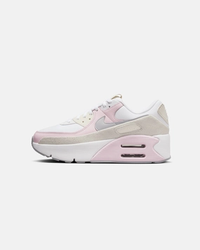 Nike Women's Air Max 90 LV8 White/Photon Dust cool kids' designs