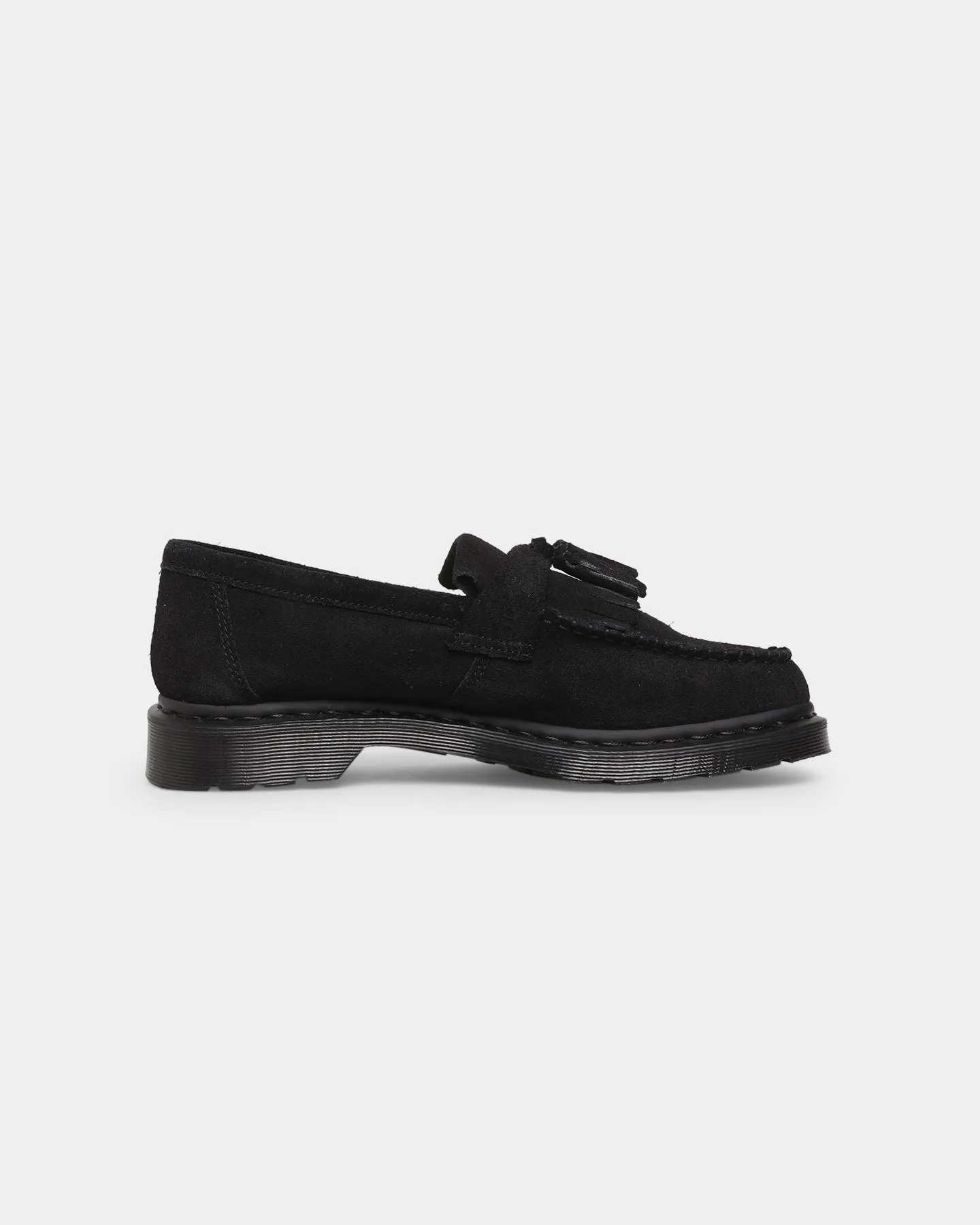 Dr. Martens Adrian Mono Tassel Loafers Black E.h Suede adults - specific functions