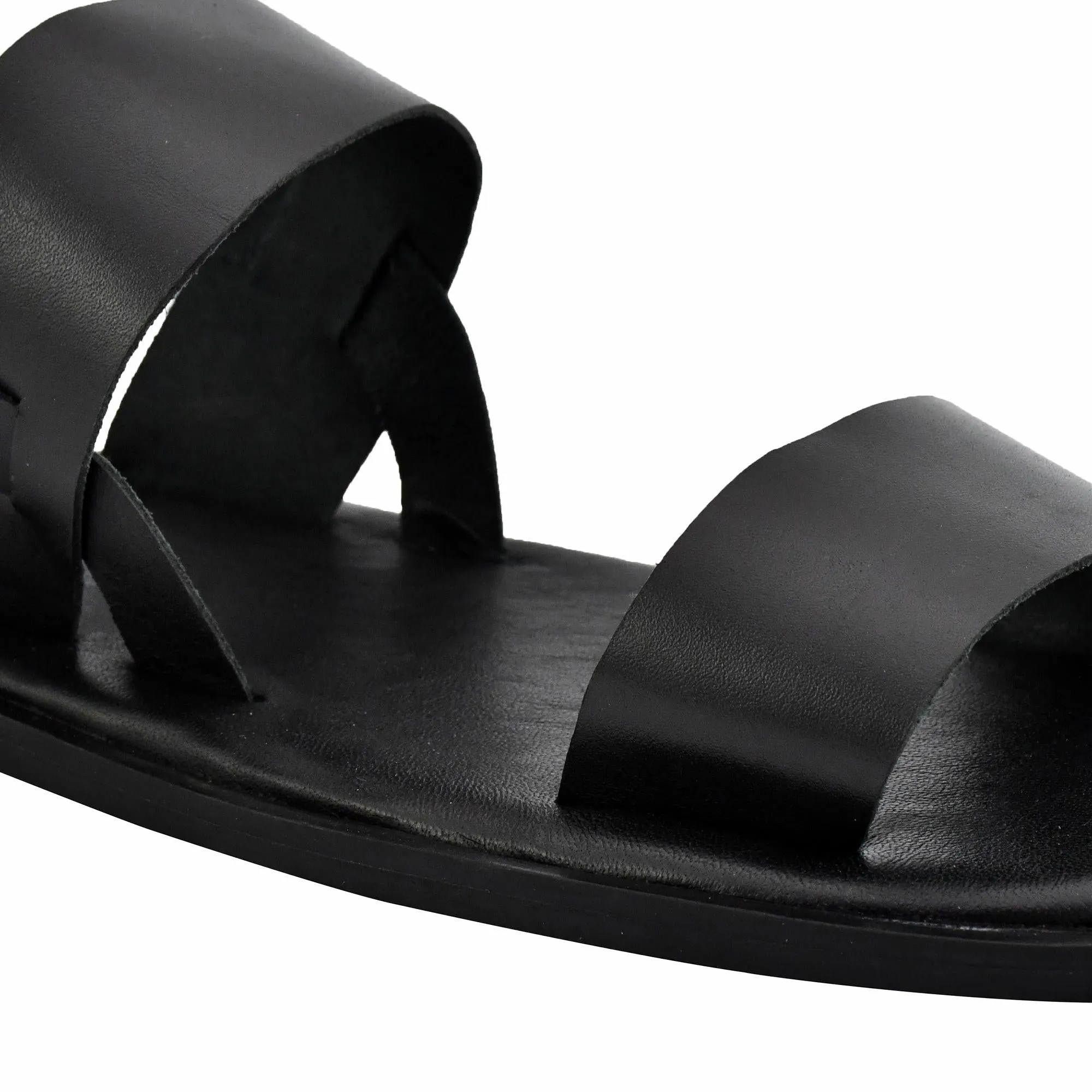 home - specific benefits Foam Injection Molding AM PM Men's Daily wear Leather Sandals