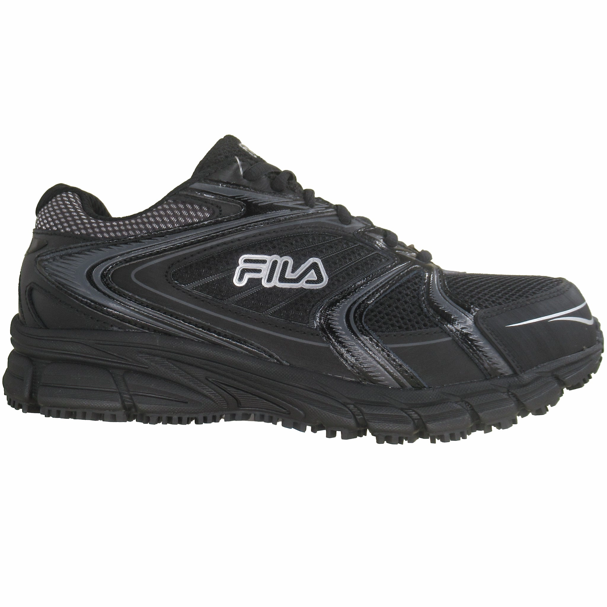 Ventilation Mesh Layered Support Fila Men's 1SR21264 Memory Reckoning 7 Steel Toe Work Shoes