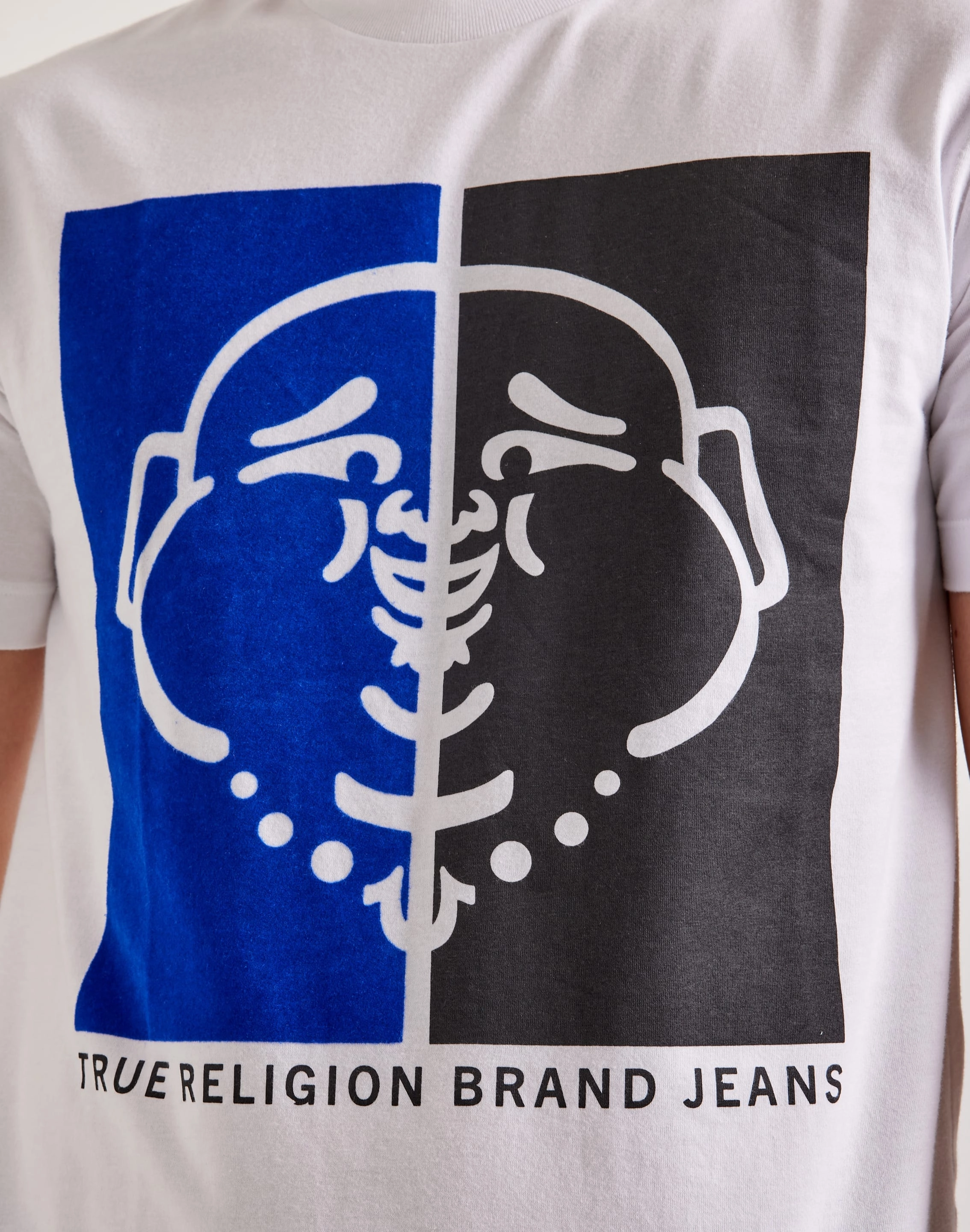 True Religion Half Face Buddha Tee Advanced Airflow System