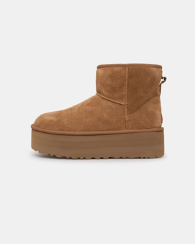Ugg Boots Women's Classic Mini Platform Chestnut Beach Footwear buckle