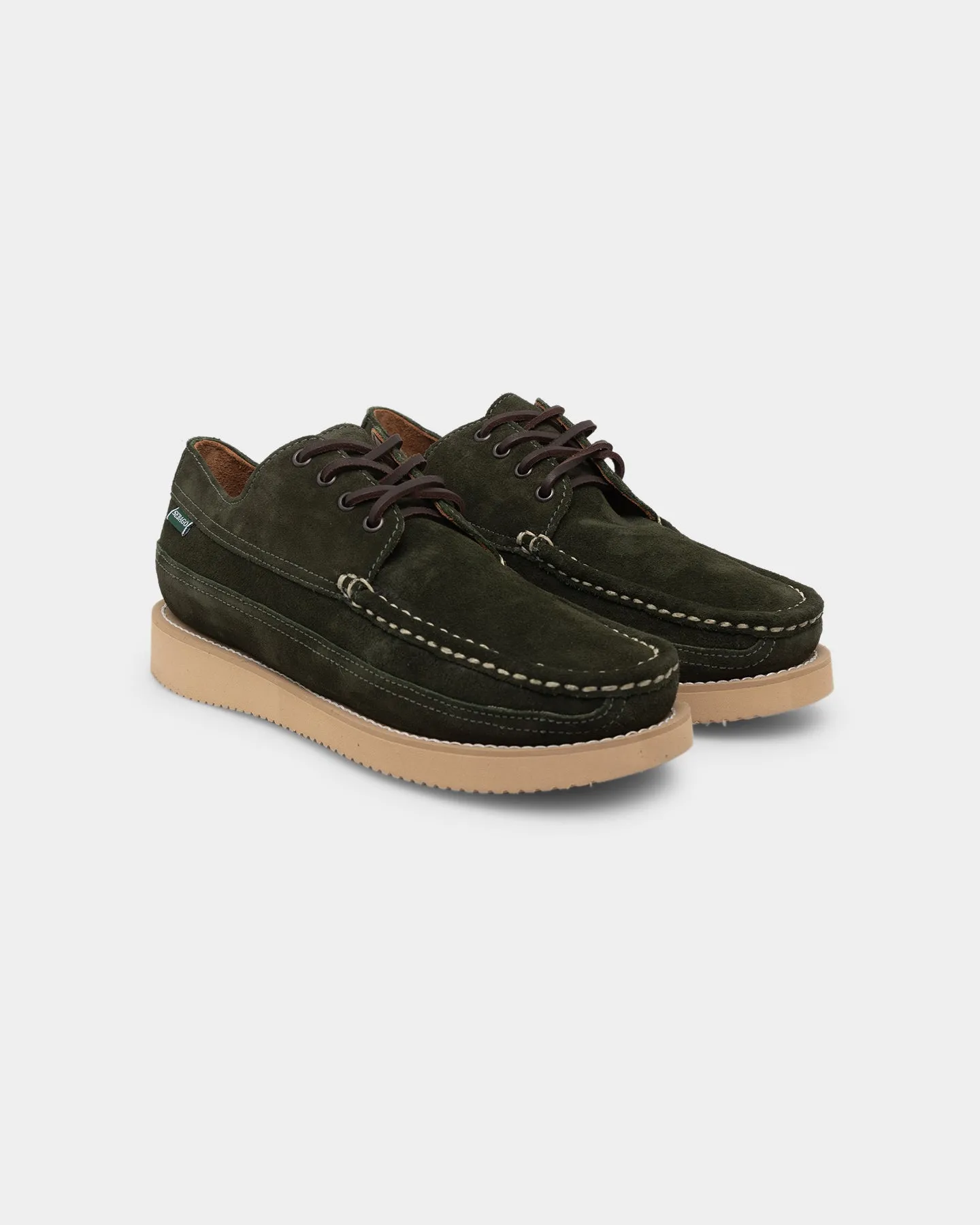 Sebago Makwa Suede Green High Rebound Midsole least cycling