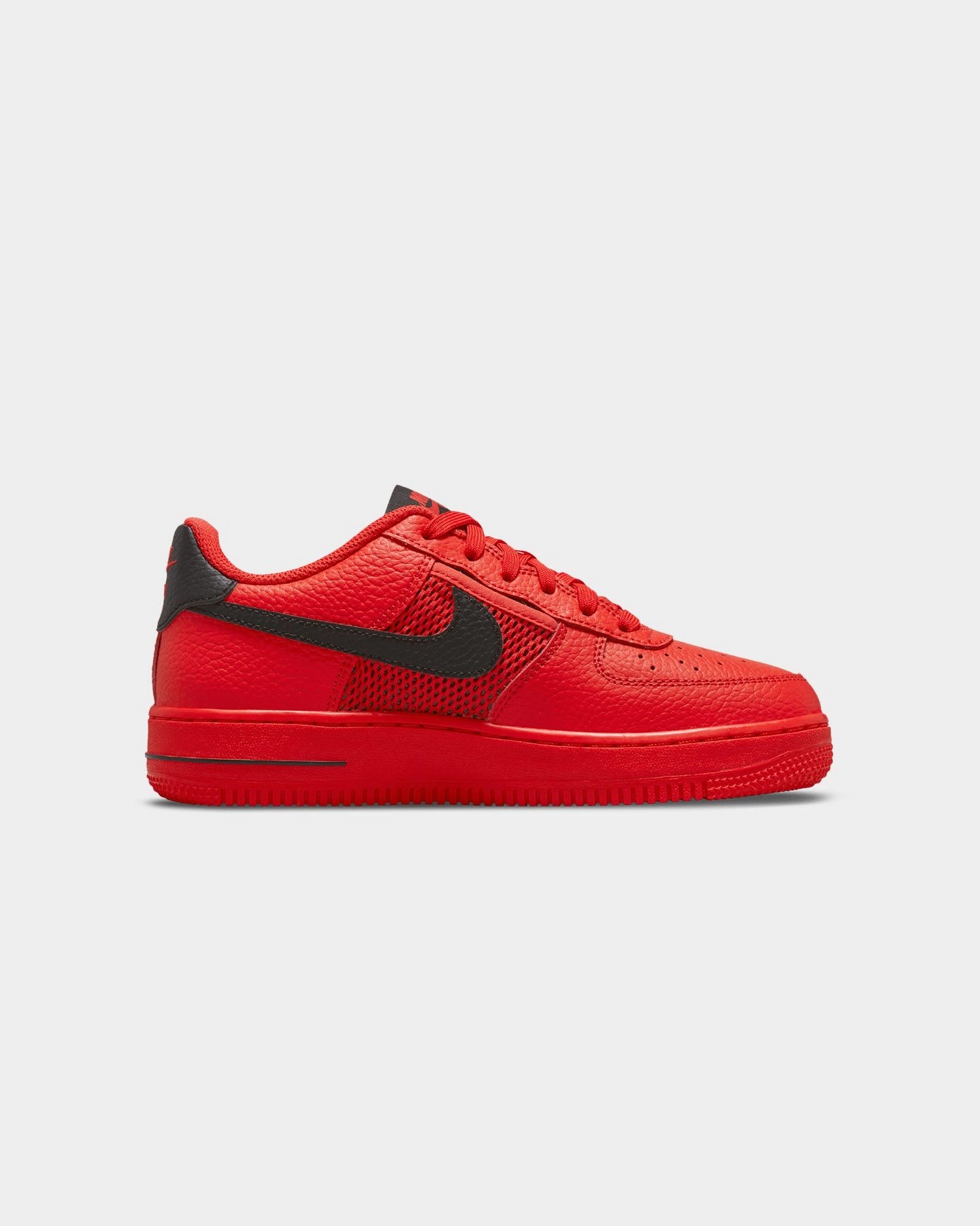 Sneaker Display Nike Kids' Air Force 1 LV8 (GS) Habanero Red/Black