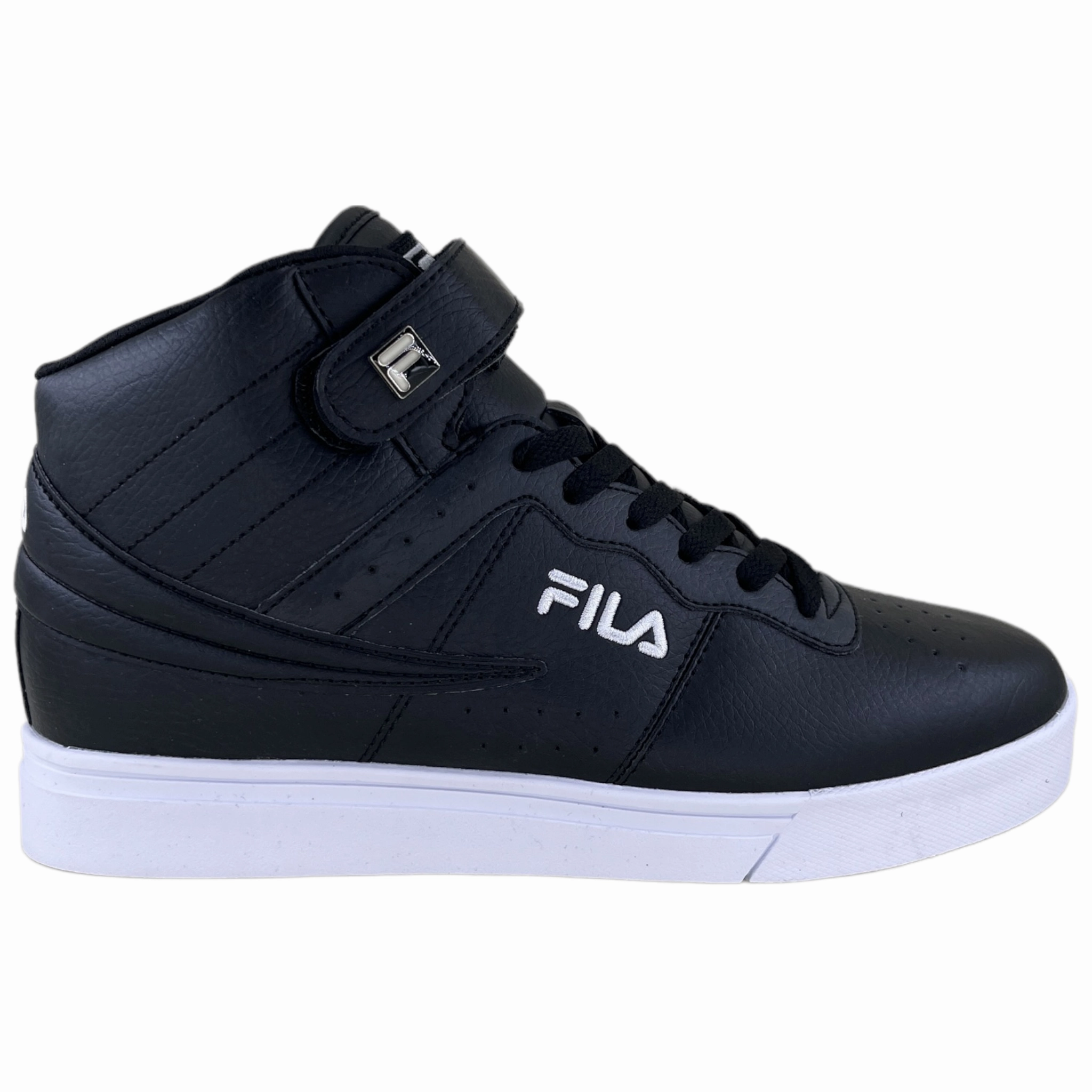 Fila Men's Vulc 13 Mid Black White Casual Shoes 1SC60526-013 Responsive ride