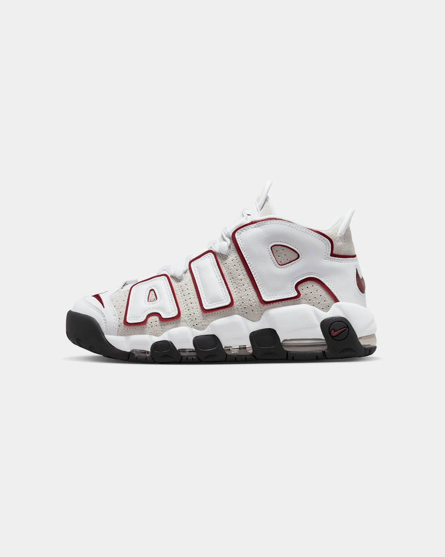 Nike Air More Uptempo '96 White/Team Red-Summit White-TM Best Grey mountain - specific functions Perimeter Cushioning Edge