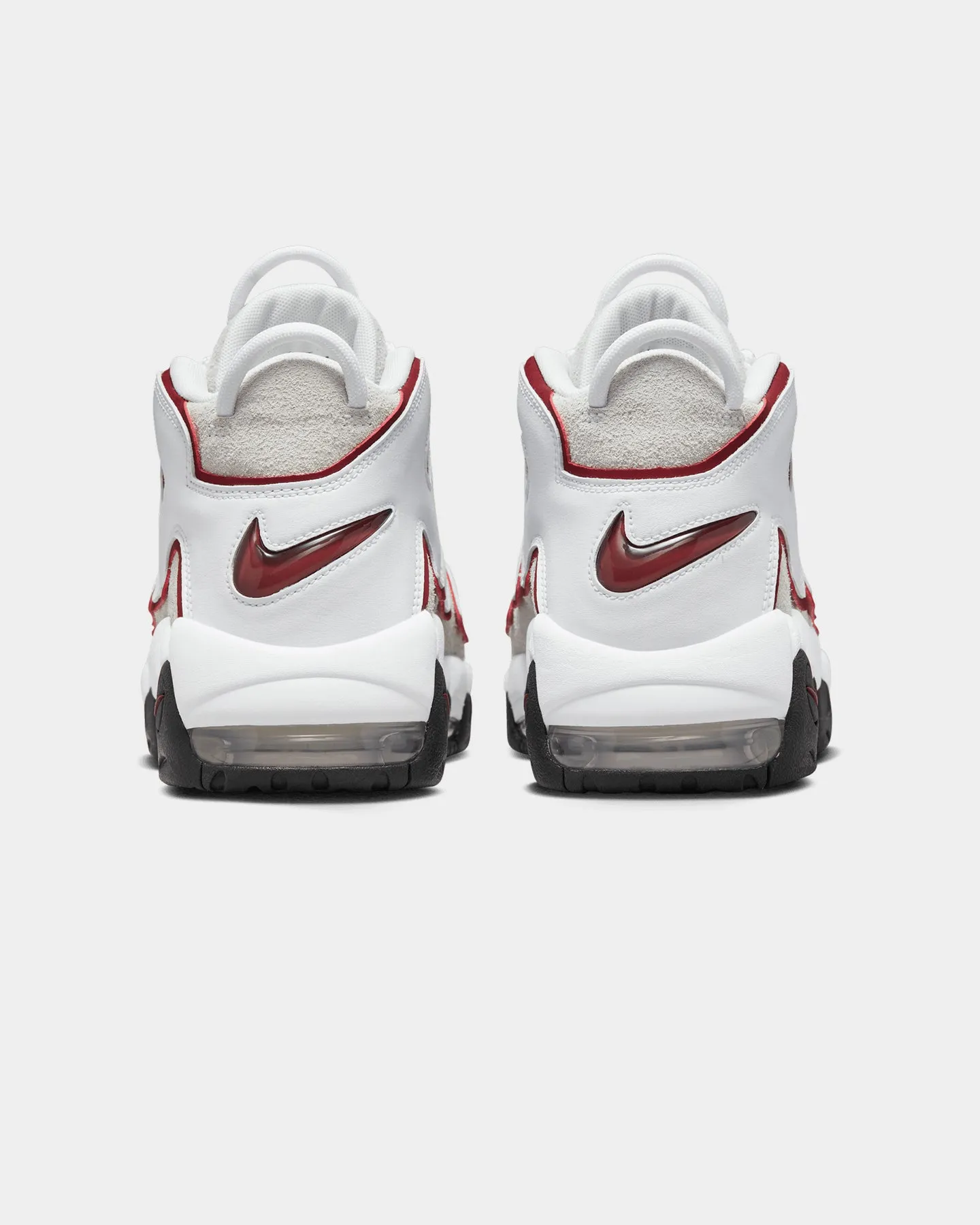 Nike Air More Uptempo '96 White/Team Red-Summit White-TM Best Grey Structured ease Tailored arch