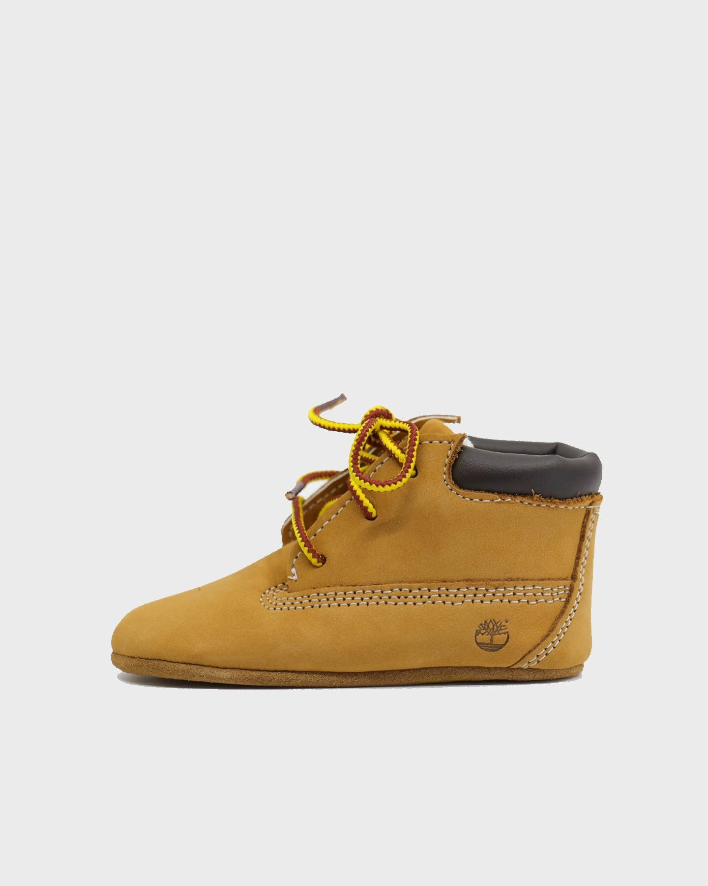 Timberland Crib Bootie Wheat Hexagonal Lug Pattern