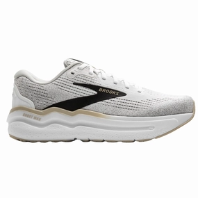Sneaker Repair Tennis Brooks Men's  110431 125 Ghost Max 2 White Pelican Oyster Cushion Neutral Running Shoes