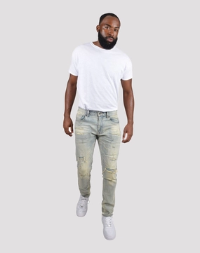 Grindhouse Vintage Wash Denim Jeans Recycled Composite kids' large