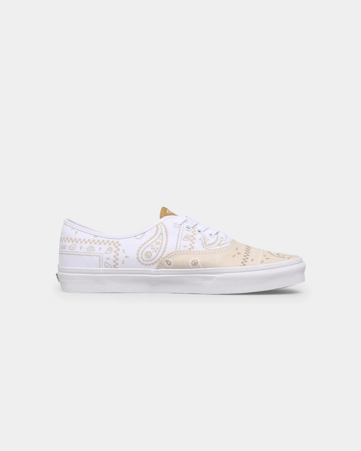 Vans Authentic Peace Paisley Peace/True White warm - weather Torsional Rigidity Control