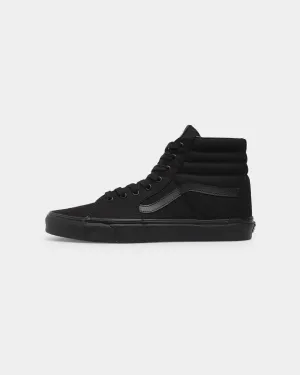 Minimalist Vans SK8-HI Black/Black/Black