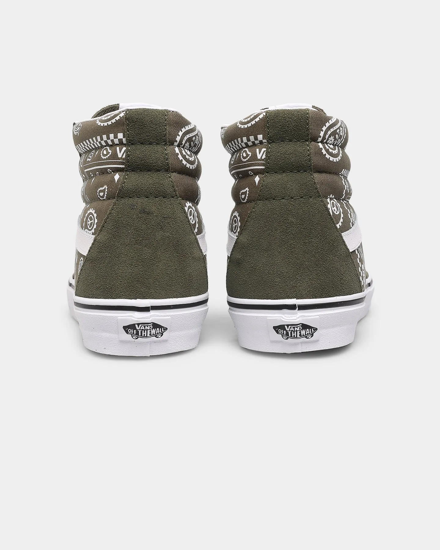 festival Vans SK8-HI 'Peace Paisley' Grape Leaf/True White