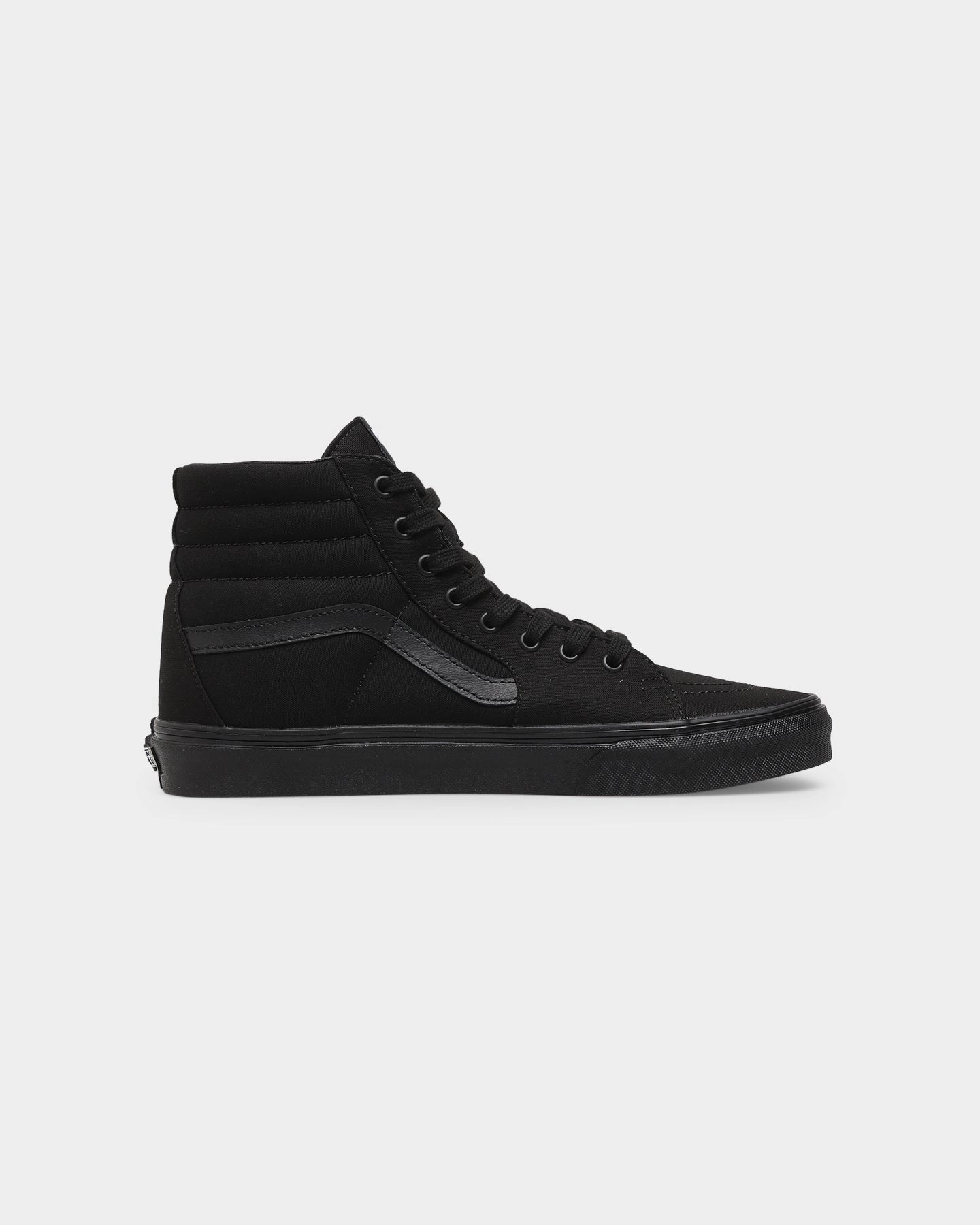 Stylish Silhouette Vibration Dampening Core Vans SK8-HI Black/Black/Black