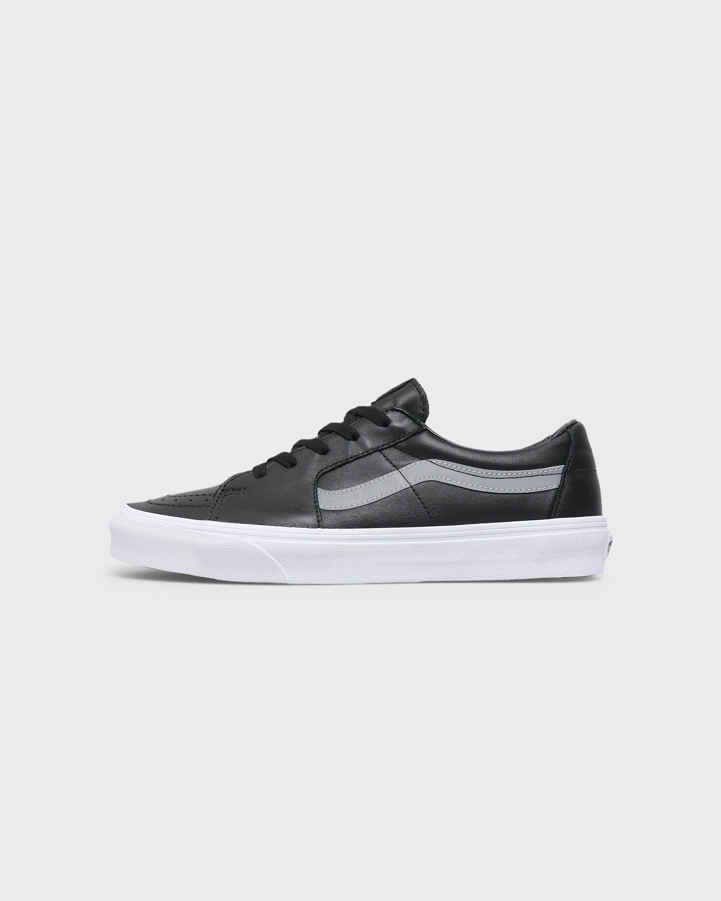 Vans SK8-Low Reflective Black/True White hunting All-Day Cushioning