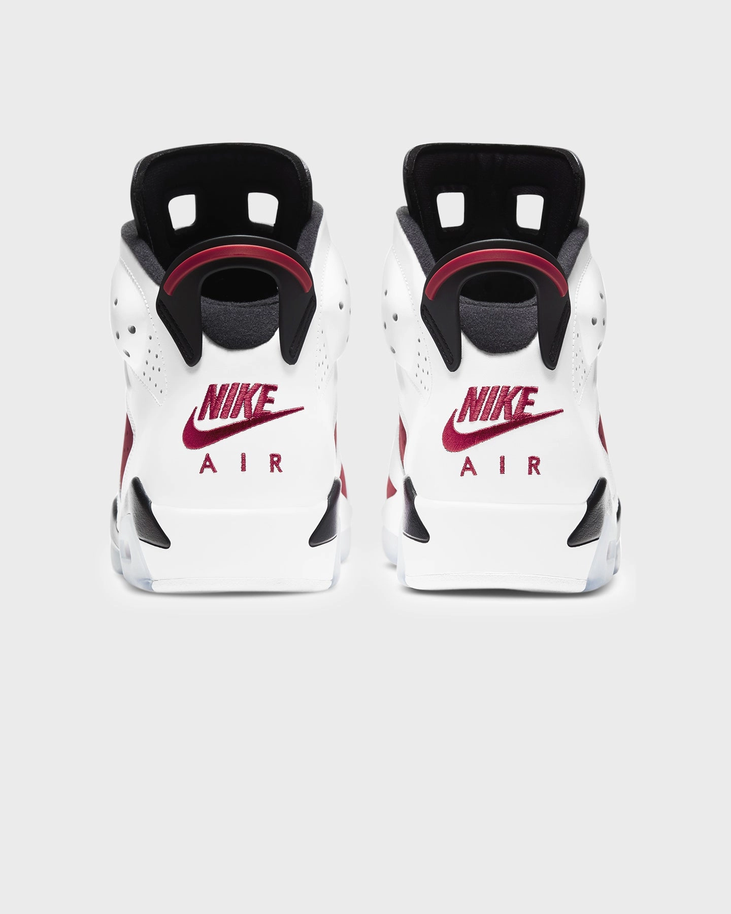 Ergonomic Footbed Shape Jordan Air Jordan 6 Retro High OG "Carmine" White/Carmine/Black