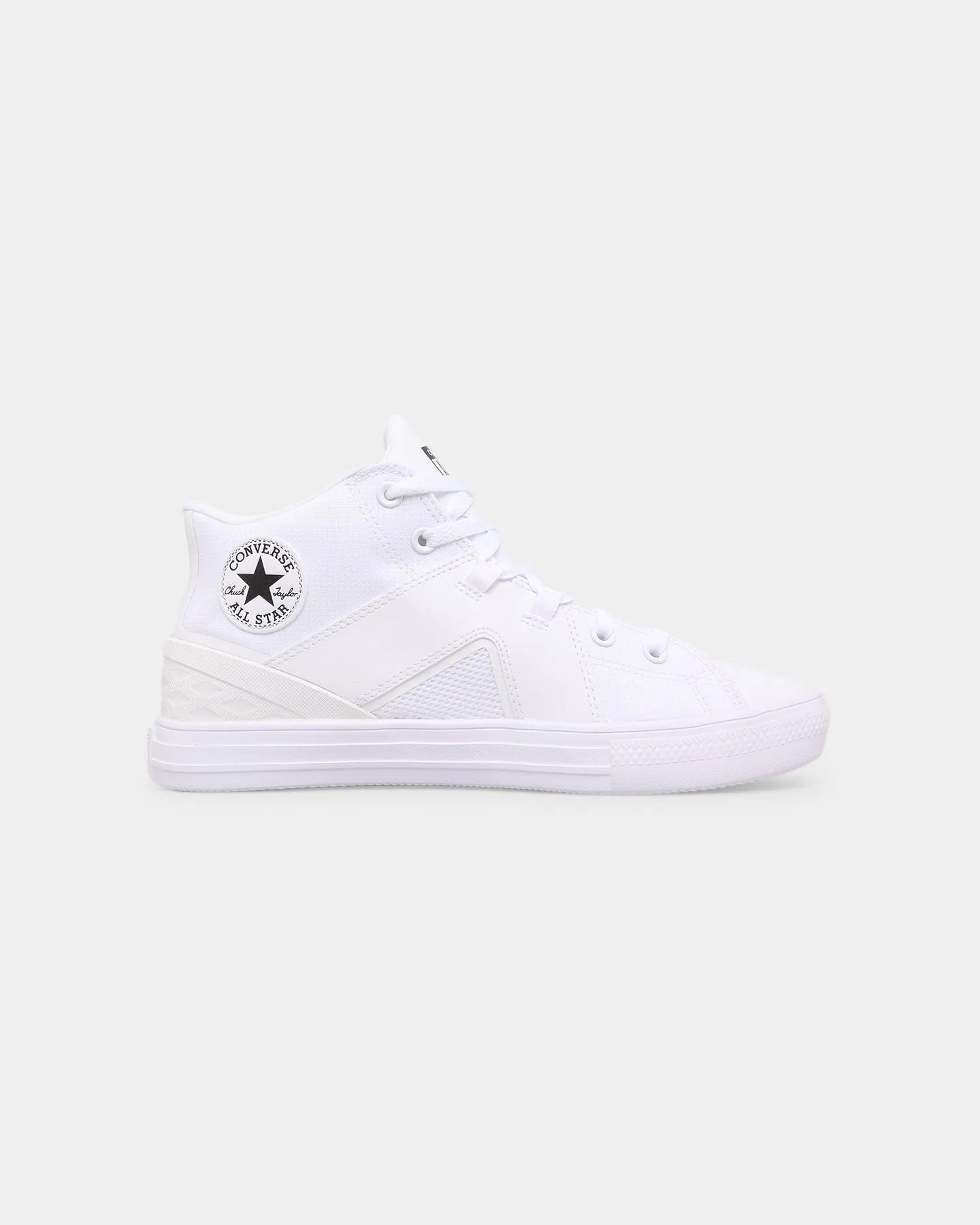 Converse Chuck Taylor All Star Flux Ultra Mid White/Black/White Hypoallergenic materials thrilling