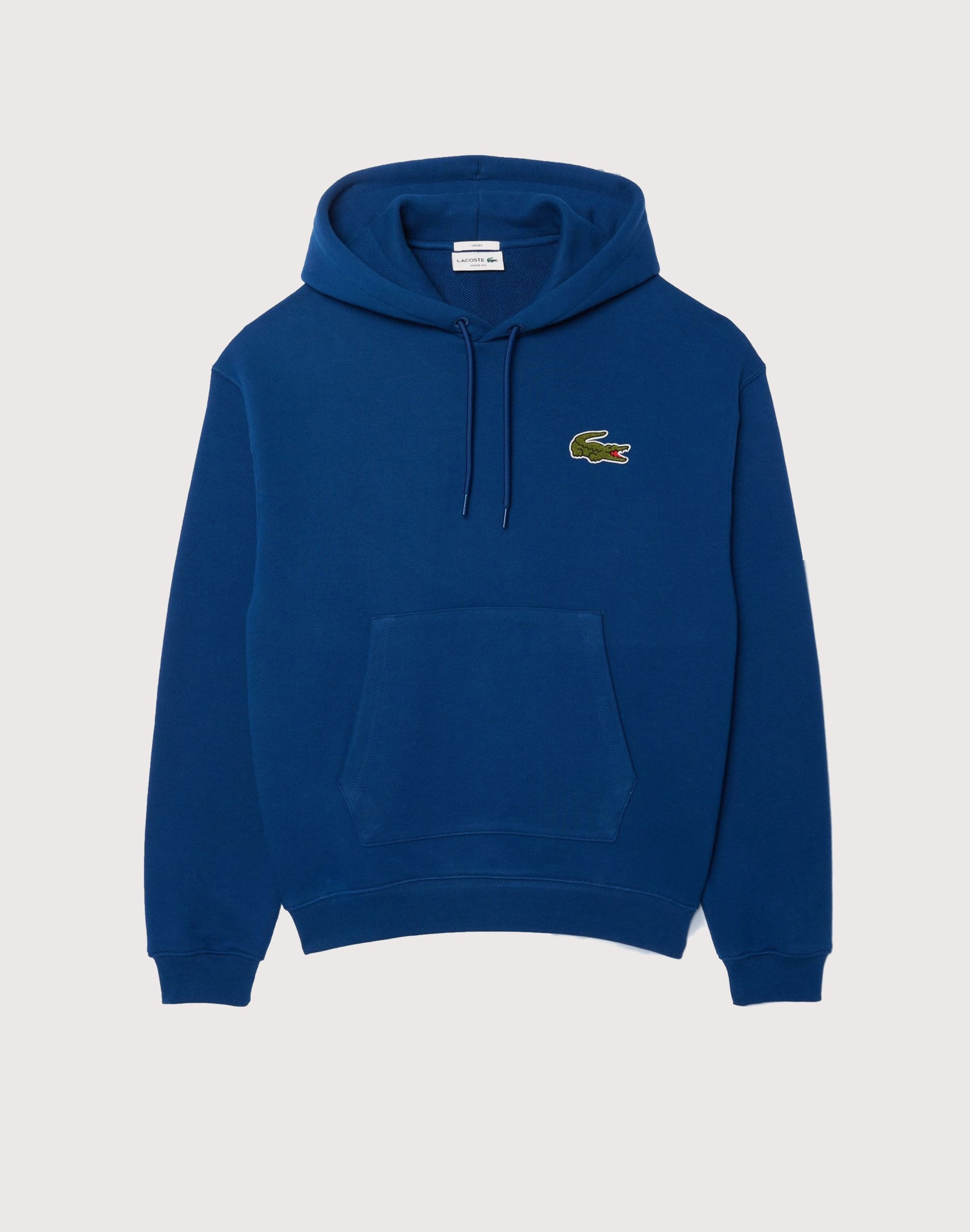 Adjustable Heel Strap Lacoste Relax-Fit Fleece Hoodie