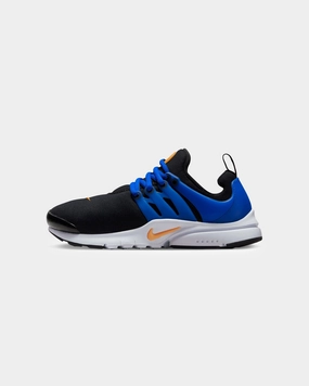 Nike Kids' Air Presto (GS) Black/Laser Orange Low Impact Cushioning Breath Fresh