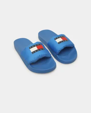 Tommy Jeans Padded Pool Slide Mesmerising Blue travel - style