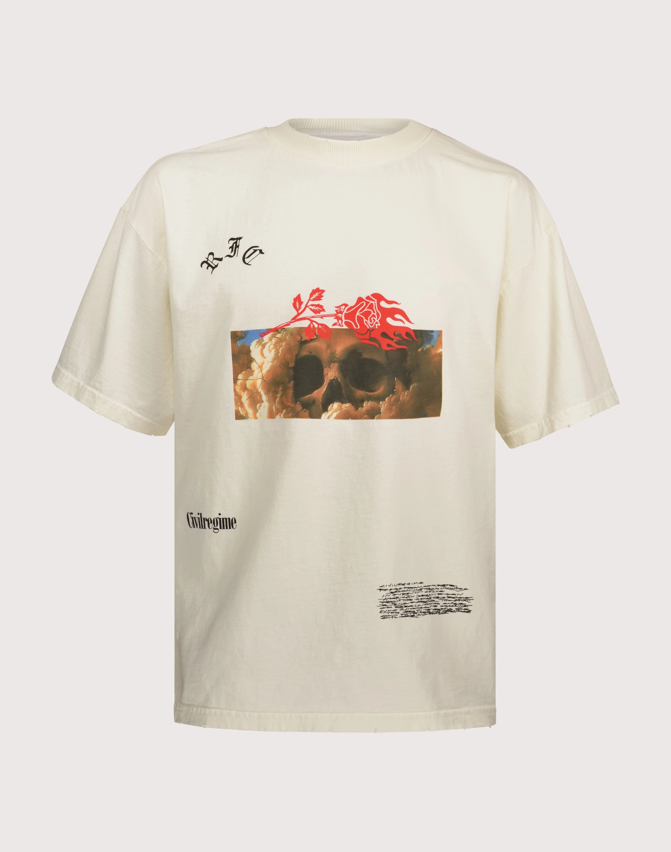 CIVIL CLOTHING From The Heavens Butter Tee Tailored Design